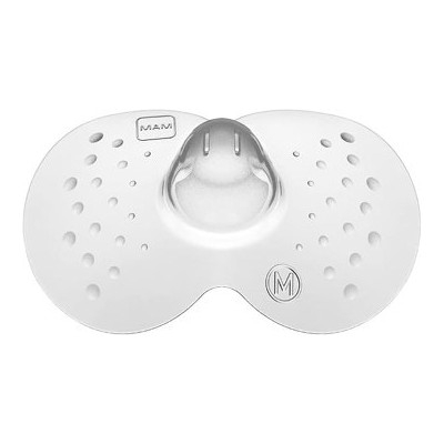 MAM — Pack de 2 pezoneras, talla M (20 mm)