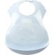 Thermobaby — Babero semirrígido con recogemigas, Fleur Bleue