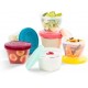 Babymoov Babybols — Set de 6 recipientes herméticos para alimentos, 180 ml