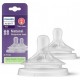 Philips Avent Tetina de biberón Natural Response: 2 tetinas de biberón Philips, sin BPA para bebés de 6 meses o más (modelo