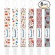 Smlpuame Conjunto de 6 Chupeteros, Cadena de Chupete Bebé, Chupetero con Clip para Niños y Niñas, Protege a tu Bebé(Precioso