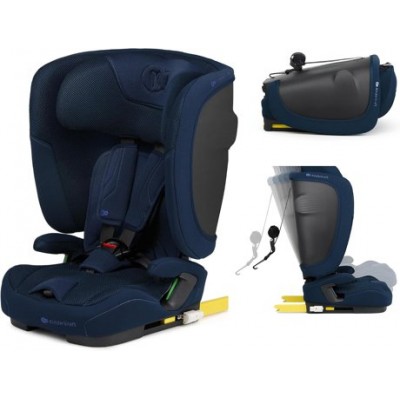 Kinderkraft Fix2Go i-Size — silla de coche 76–150 cm, azul