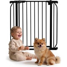 Lionelo Truus Slim — barrera de seguridad, negro ónix