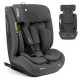 KikkaBoo i-FLIT ISOFIX Grupo 1/2/3 (9-36 kg), Gris Oscuro