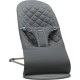 BabyBjörn Bliss — Hamaca de tejido con acolchado clásico, gris antracita