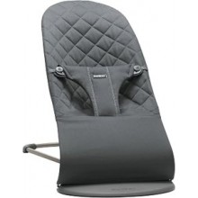 BabyBjörn Bliss — Hamaca de tejido con acolchado clásico, gris antracita