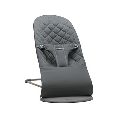 BabyBjörn Bliss — Hamaca de tejido con acolchado clásico, gris antracita