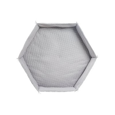 Roba — Colchoneta para parque hexagonal, gris