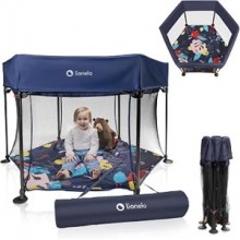 Lionelo Roel — Parque hexagonal plegable de 135 × 118 × 83 cm con bolsa