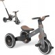 KikkaBoo Flash — Triciclo evolutivo 5 en 1 con manillar de empuje, gris