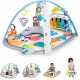 Baby Einstein Kickin' Tunes — Gimnasio musical 4 en 1 con piano y luces