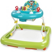 Bright Starts Giggling Safari — Andador plegable y regulable, desde 6 meses