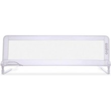Asalvo — Barrera de cama abatible 2 en 1 de 150 cm, blanca