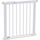 Safety 1st Flat Step — Barrera de seguridad ultraplana a presión, 73–80 cm, blanca