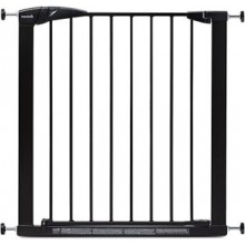 Munchkin Lindam — Barrera de seguridad a presión, 76–82 cm, negra