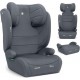 KikkaBoo i-AID — Silla de coche i-Size sin ISOFIX, 100–150 cm, gris