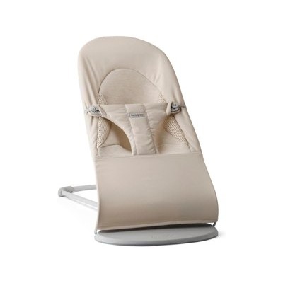 BabyBjörn Balance Soft — Hamaca de tejido y jersey, beige claro