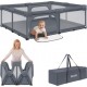 Lionelo Florence XL — Parque infantil plegable de 180 × 200 cm