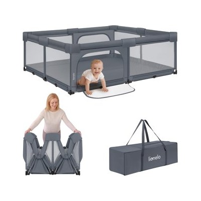 Lionelo Florence XL — Parque infantil plegable de 180 × 200 cm