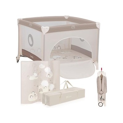 Lionelo Bonnie — Parque infantil plegable con ruedas