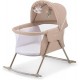 Kinderkraft LOVI — Moisés plegable con bolsa de transporte, beige