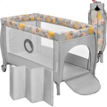 Lionelo Stefi Plus — Cuna de viaje plegable hasta 15 kg