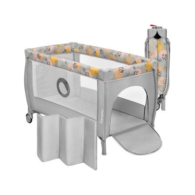 Lionelo Stefi Plus — Cuna de viaje plegable hasta 15 kg