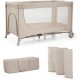 Kinderkraft JOY 2 — Cuna de viaje 3 en 1, beige