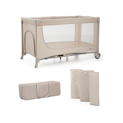 Kinderkraft JOY 2 — Cuna de viaje 3 en 1, beige