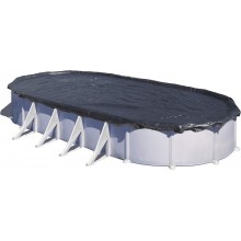 Gre — cubierta de invierno para piscina ovalada