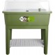 Elho Noa Grow Table — Moss Green