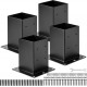 VEVOR — bases para postes de madera, pack de 4