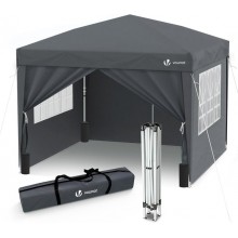 Vounot — carpa plegable 3 × 3 m, gris