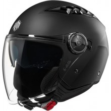 ILM HS399 — casco jet, negro mate, L