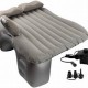 EDIESI Colchoneta Hinchable para Asiento Trasero de Coche, Negro