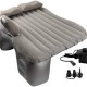 EDIESI Colchoneta Hinchable para Asiento Trasero de Coche, Gris