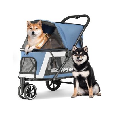EchoSmile — Cochecito para perros medianos y grandes de hasta 40 kg