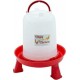 Finca Casarejo Happy Chickens — Bebedero de aves con patas, 5 l