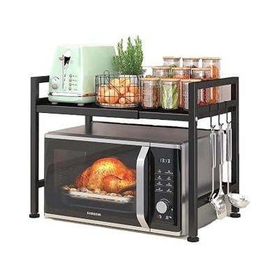 Vaestarpro — Estantería ampliable para microondas, 3 niveles