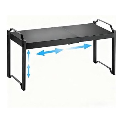 NATISSTEKE — Organizador de cocina y especiero extensible, negro