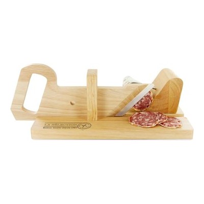 Saveur & Dégustation CMKD3154 — Cortador de embutido de madera