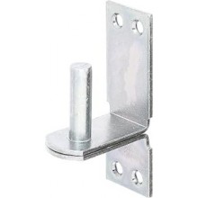 Alberts 311353 — Abrazadera con placa galvanizada, 90 × 30 mm