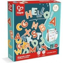 Hape — Letras magnéticas, 70 piezas