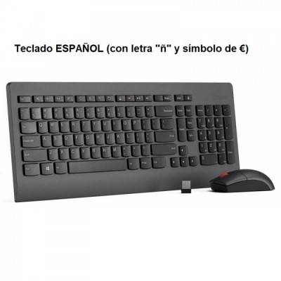 Kit inalámbrico de teclado español + ratón Lenovo