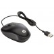 HP USB Travel Mouse ratón Óptico 1000 DPI Ambidextro Negro