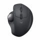 Logitech MX Ergo ratón RF inalámbrica + Bluetooth Trackball 440 DPI mano derecha Negro