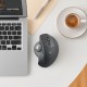 Logitech MX Ergo ratón RF inalámbrica + Bluetooth Trackball 440 DPI mano derecha Negro