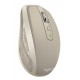 Logitech MX Anywhere 2 ratón RF inalámbrica + Bluetooth Laser 1600 DPI Izquierda Beige