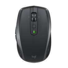 Logitech MX Anywhere 2S ratón RF inalámbrica + Bluetooth 4000 DPI mano derecha Negro, Gris