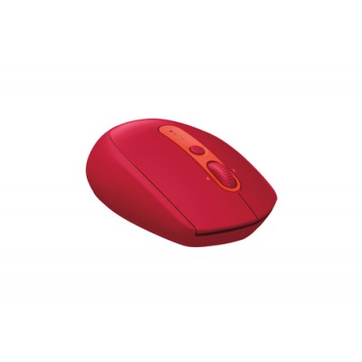 Logitech M590 ratón RF inalámbrica + Bluetooth Óptico 1000 DPI mano derecha Rojo